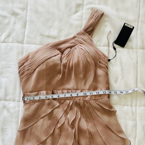 Dress | size 6 | Adrianna Pappel | Cocktail  | Champagne, blush, nude - Picture 11 of 14